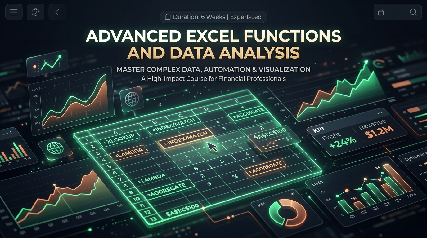 Excel Avançado & Fórmulas de Alta Performance para Negócios