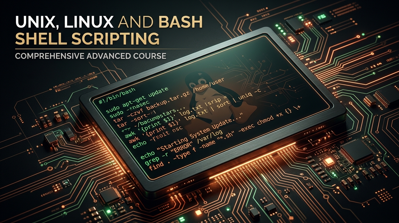 Unix / Linux & Shell Scripting: Do Terminal à Automação Bash